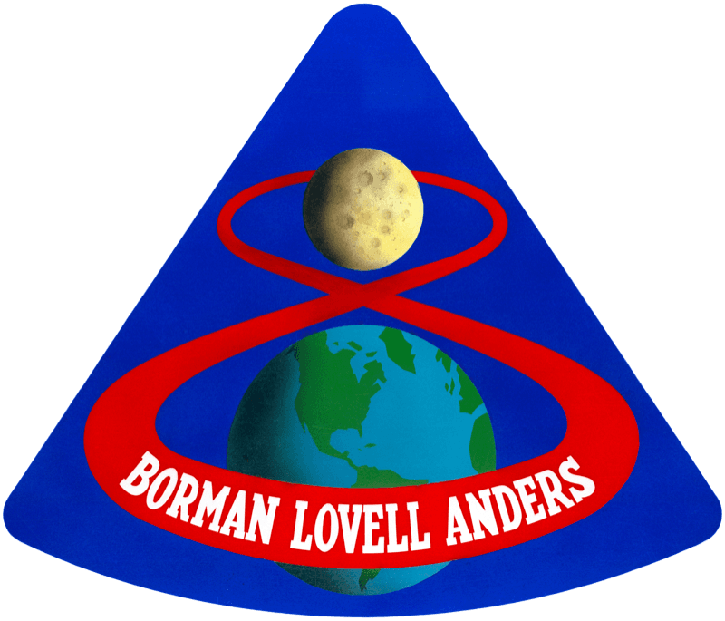 Apollo 8 mission patch, designed by crew member Jim Lovell