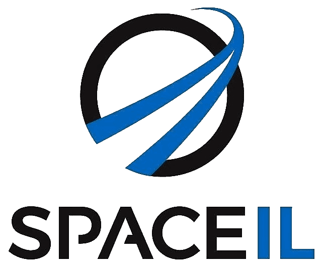 SpaceIL logo; the mission flew under the organization's identity