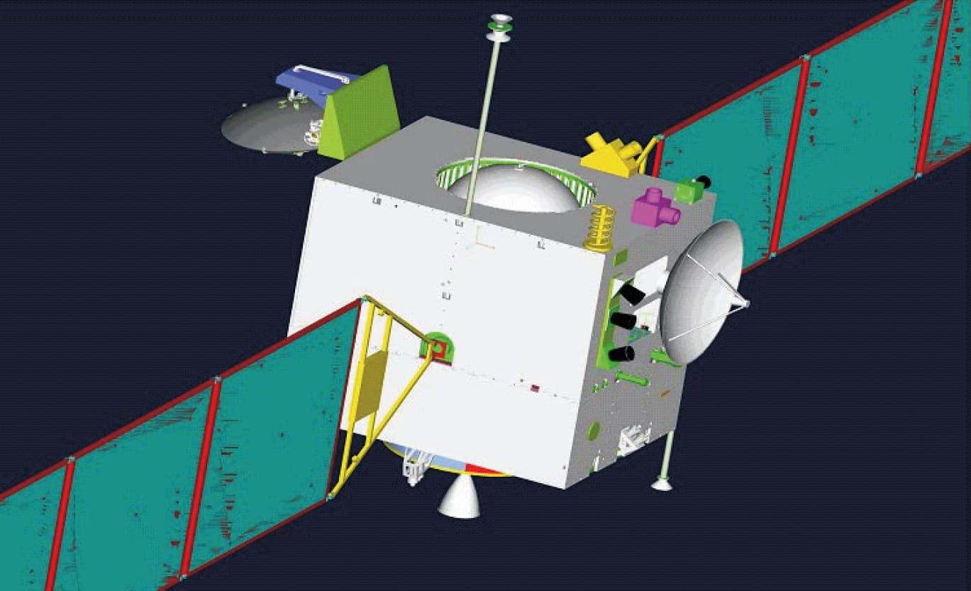 Chang'e 1, China's first lunar spacecraft (artist's rendering)